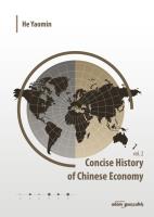 Okładka książki Concise History of Chinese Economy vol. 2