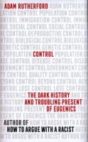 Control. Autor: Adam Rutherford. SmakLiter.pl Okładka książki Control