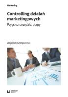 Controlling działań marketingowych. Autor: Grzegorczyk Wojciech. SmakLiter.pl Okładka książki Controlling działań marketingowych