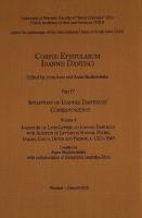 Corpus Epistularum Ioannis Dantisci Part IV Inventory of Ioannes Dantiscus' Correspondence Volume 3. Autor: Skolimowska Anna, Jasińska-Zdun Katarzyna. SmakLiter.pl Okładka książki Corpus Epistularum Ioannis Dantisci Part IV Inventory of Ioannes Dantiscus' Correspondence Volume 3
