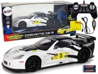 Opakowanie Corvette C6.R 1:18 zdalnie sterowane białe