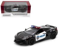 Corvette policja 1:36. Wydawca: Kinsmart. SmakLiter.pl Opakowanie Corvette policja 1:36