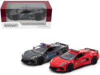 Corvette policja/straż 1:36 MIX. Wydawca: Kinsmart. SmakLiter.pl Opakowanie Corvette policja/straż 1:36 MIX