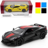 Corvette z nadrukiem 1:36. Wydawca: Kinsmart. SmakLiter.pl Opakowanie Corvette z nadrukiem 1:36