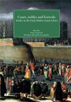 Court, nobles and festivals. Autor: Anna Trzcionka-Wieczorek. SmakLiter.pl Okładka książki Court, nobles and festivals