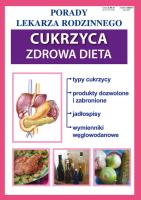 Cukrzyca Zdrowa dieta. Autor: Bożena Brudka. SmakLiter.pl Okładka książki Cukrzyca Zdrowa dieta