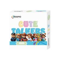 CUTE TALKERS JOBS Zestaw do nauki języka angielskiego. Wydawca: Regipio. SmakLiter.pl Opakowanie CUTE TALKERS JOBS Zestaw do nauki języka angielskiego