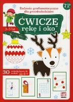 Ćwiczę rękę i oko. 30 mikołajkowych zadań. Autor:   Praca zbiorowa. SmakLiter.pl Okładka książki Ćwiczę rękę i oko. 30 mikołajkowych zadań