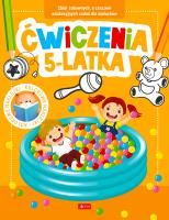 Okładka książki Ćwiczenia 5-latka z naklejkami