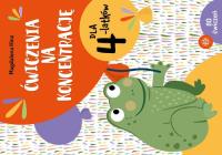 Okładka książki Ćwiczenia na koncentrację dla 4-latków