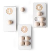 Cyfry do nauki liczenia, zestaw edukacyjny. Wydawca: Milin. SmakLiter.pl Opakowanie Cyfry do nauki liczenia, zestaw edukacyjny