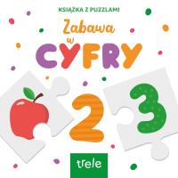 Cyfry. Książka z puzzlami. Autor: Opracowanie zbiorowe. SmakLiter.pl Okładka książki Cyfry. Książka z puzzlami