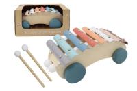 Opakowanie Cymbałki drewniane samochodzik