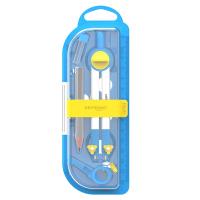 Opakowanie Cyrkiel KEYROAD Circle Master, metalowy, etui z blokadą, zawieszka, mix kolorów