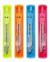 Opakowanie Cyrkiel metalowy z linijką mix