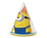 Opakowanie Czapeczki papierowe Minions 2 The Rise of Gru 6szt