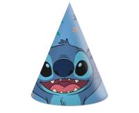 Czapeczki papierowe Stitch & Angel Disney 6szt. Wydawca: GODAN. SmakLiter.pl Opakowanie Czapeczki papierowe Stitch & Angel Disney 6szt