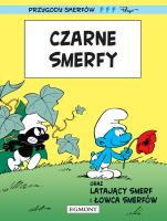 Czarne Smerfy. Smerfy wyd. 2024. Autor: Peyo. SmakLiter.pl Okładka książki Czarne Smerfy. Smerfy wyd. 2024