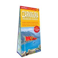 Okładka książki Czarnogóra i północna Albania laminowany map&guide XL (2w1: przewodnik i mapa)