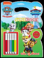 Okładka książki Czas na relaks. Psi Patrol. SuperKolory
