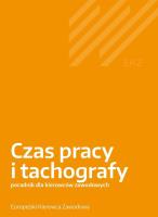 Czas pracy i tachografy w.czarno-białe. Autor: Marek Górny. SmakLiter.pl Okładka książki Czas pracy i tachografy w.czarno-białe