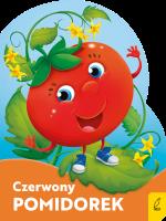 Czerwony pomidorek. Wykrojnik. Autor: Kozłowska Urszula. SmakLiter.pl Okładka książki Czerwony pomidorek. Wykrojnik