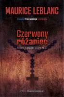 Czerwony różaniec. Autor: Leblanc Maurice. SmakLiter.pl Okładka książki Czerwony różaniec