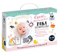 Cześć, Maluszku! Paka niemowlaka. Autor: Izabela Gołaszewska. SmakLiter.pl Okładka książki Cześć, Maluszku! Paka niemowlaka