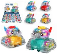 Opakowanie Czołg przeźroczysty ze światłem MIX