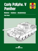 Czołg PzKpfw. V Panther. Historia budowa... Autor: Mark Healy, Jerzy Majszczyk. SmakLiter.pl Okładka książki Czołg PzKpfw. V Panther. Historia budowa..