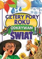 Cztery pory roku. Autor: Joanna Werner. SmakLiter.pl Okładka książki Cztery pory roku