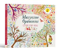 Cztery Pory Roku. Muzyczne Opowieści. Autor: Jessica Courtney-Tickle. SmakLiter.pl Okładka książki Cztery Pory Roku. Muzyczne Opowieści