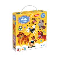CzuCzu Puzzle Hau Pieski 3+. Wydawca: Bright Junior Media. SmakLiter.pl Opakowanie CzuCzu Puzzle Hau Pieski 3+