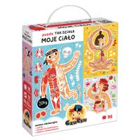 Okładka książki CzuCzu Puzzle Tak działa Moje ciało 5+