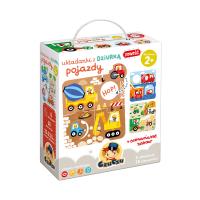 Opakowanie CzuCzu Układanki z dziurką Pojazdy