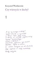 Okładka książki Czy wierzycie w duchy?