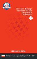 Czy wiesz, dlaczego nie wiesz, kto jest... w.2. Autor: Lampka Joanna. SmakLiter.pl Okładka książki Czy wiesz, dlaczego nie wiesz, kto jest... w.2