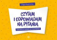 Czytam i odpowiadam na pytania Ćwiczenia w czytaniu ze zrozumieniem. Autor: Olga Kłodnicka. SmakLiter.pl Okładka książki Czytam i odpowiadam na pytania Ćwiczenia w czytaniu ze zrozumieniem