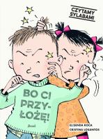 Czytamy sylabami Bo Ci przyłożę!. Autor: Roca Elisenda. SmakLiter.pl Okładka książki Czytamy sylabami Bo Ci przyłożę!