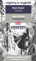 Czytamy w oryginale - Horrory. Autor: Bram Stoker, Shelley  Mary. SmakLiter.pl Okładka książki Czytamy w oryginale - Horrory
