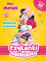 Czytanki naklejanki. Disney Junior Urodziny Minnie. Autor: Siwak Ilona. SmakLiter.pl Okładka książki Czytanki naklejanki. Disney Junior Urodziny Minnie