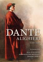 Dante Alighierii (1265-1321). In memoriam. Autor: red. Urszula Mazurczak, Dariusz Tabor CR. SmakLiter.pl Okładka książki Dante Alighierii (1265-1321). In memoriam