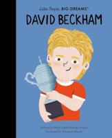 David Beckham wer. angielska. Autor: Sanchez Vegara Maria Isabel. SmakLiter.pl Okładka książki David Beckham wer. angielska
