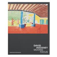 David Hockney Moving Focus. Autor: Little Helen. SmakLiter.pl Okładka książki David Hockney Moving Focus