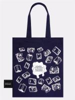 Opakowanie Definicja książki torba na książki bawełniana granatowa