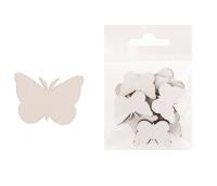Dekoracja drewniana 12szt Motyl duży. Wydawca: CRESCO. SmakLiter.pl Opakowanie Dekoracja drewniana 12szt Motyl duży