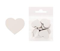 Dekoracja drewniana 12szt Serce duże. Wydawca: CRESCO. SmakLiter.pl Opakowanie Dekoracja drewniana 12szt Serce duże