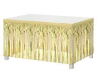 Opakowanie Dekoracja na brzeg stołu jasnozłota 80x300cm
