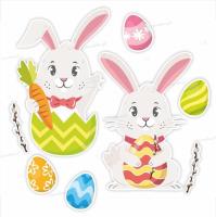Opakowanie Dekoracja Wielkanoc - Zajączki