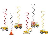 Opakowanie Dekoracja wisząca Plac Budowy 6el